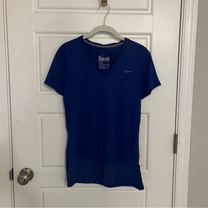 Nike Blue Short Sleeve Shirt | S